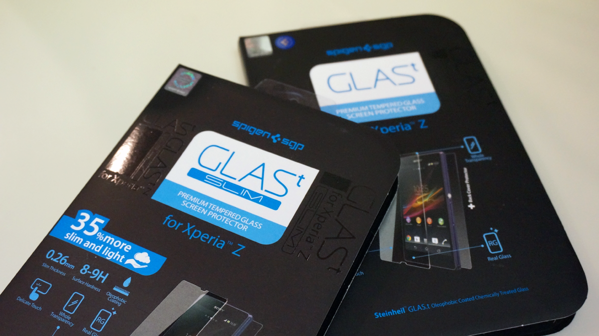 【Z】新型GLAS.t SLIM(強化ガラス液晶保護フィルム) 装着レビュー